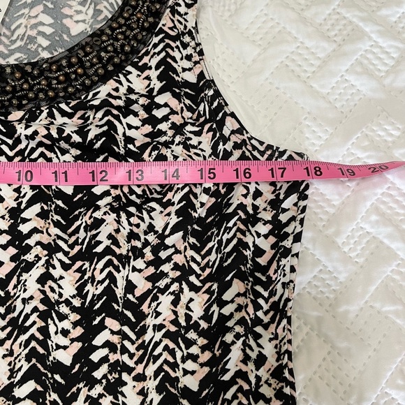 NY Collections Embellished Neckline Dress - Picture 8 of 10